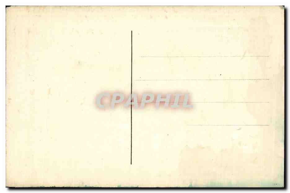 CPA Fantaisie Decor brode Souvenir de France — Verso