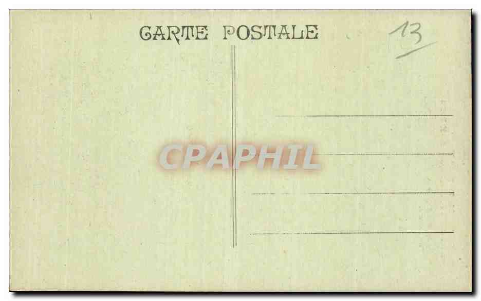CPA Marseille Exposition coloniale 1922 Palais de l algerie le Minaret — Rückseite