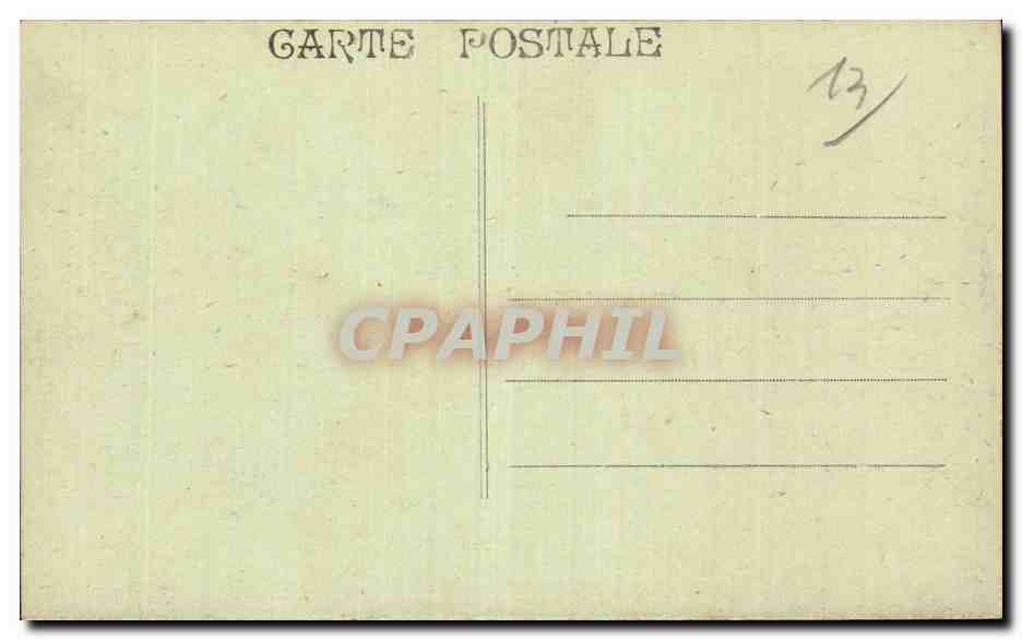 CPA Marseille Exposition coloniale 1922 Grand palais de l Indochine (allee centrale) — Rückseite