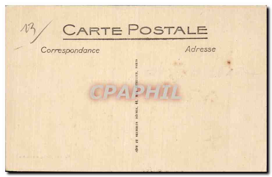 CPA Marseille Exposition coloniale 1922 Le grand palais — Rückseite