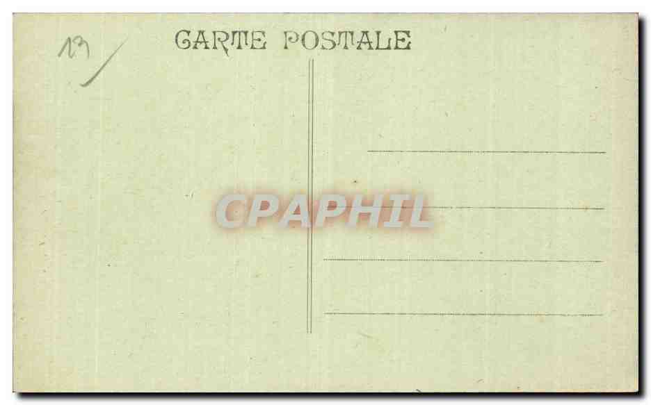 CPA Marseille Exposition coloniale 1922 Palais de l AOF Les chameaux Camel Chameau  — Rückseite