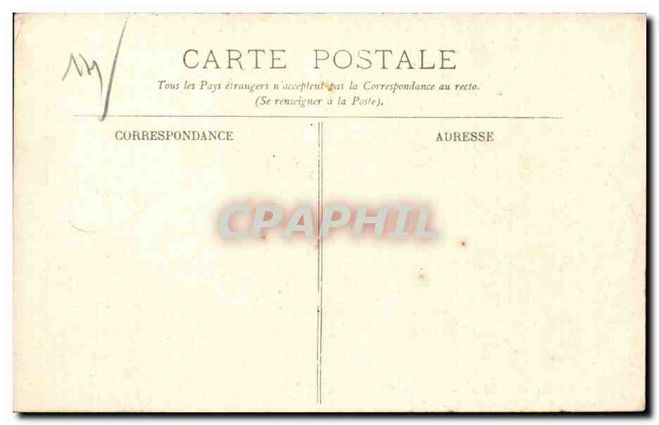 CPA Cabourg Le kiosque a l heure de la musique  — Rückseite