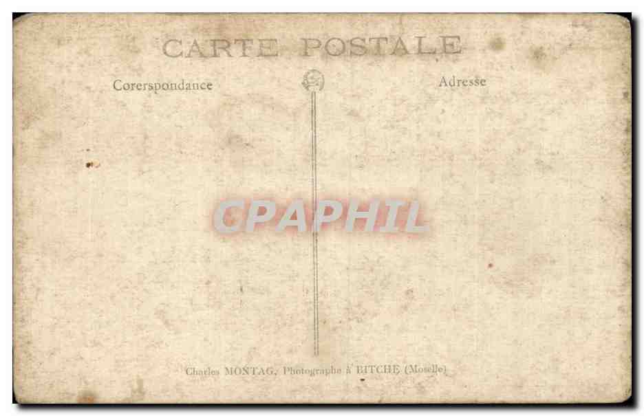 CARTE PHOTO Militaria Soldat Cavalier Cheval Horse — Rückseite