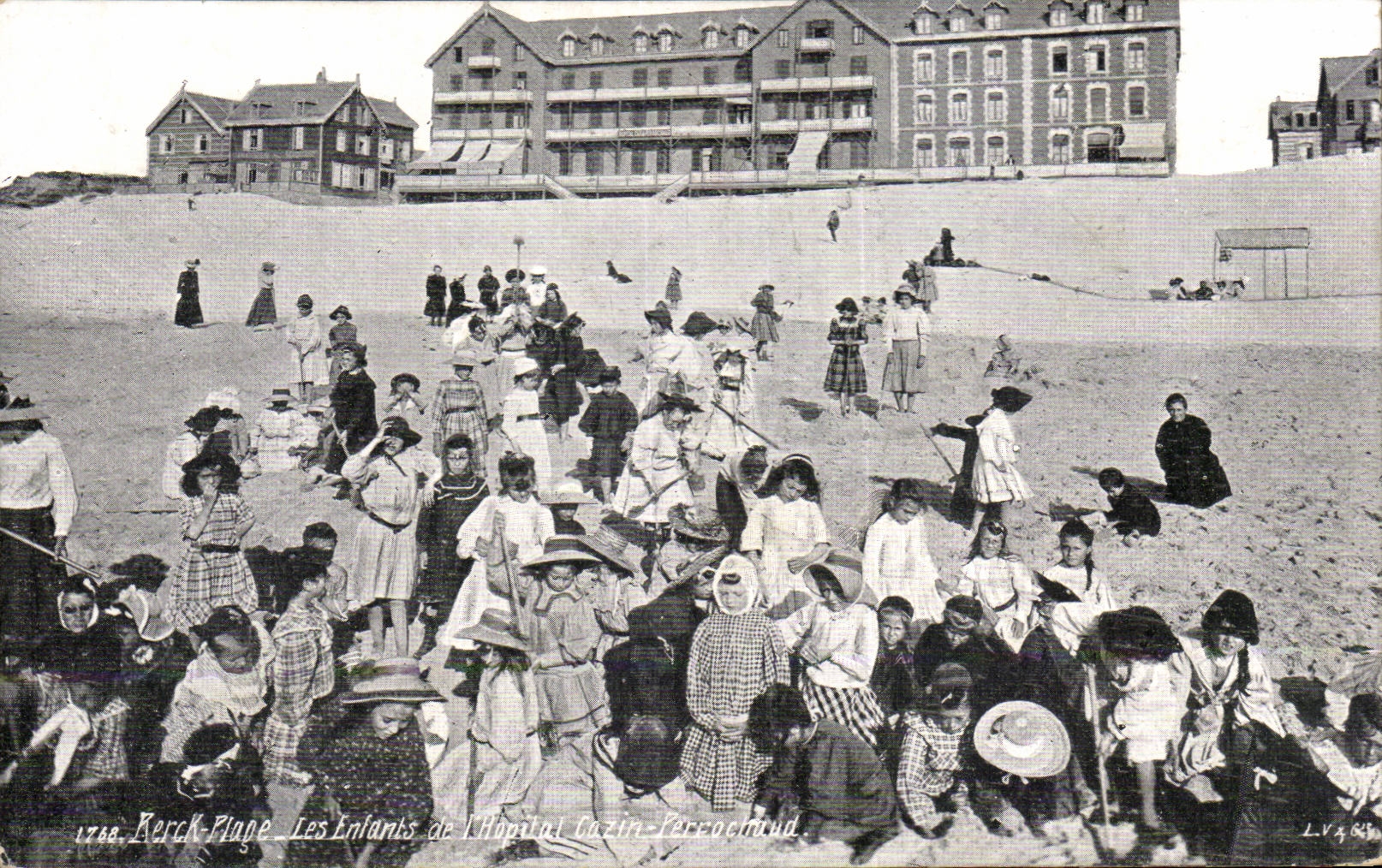 CPA Berck Les enfants de l hopital Cazin