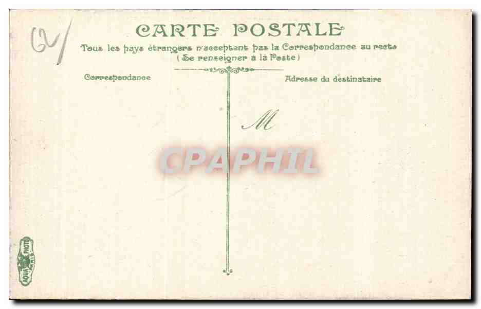 CPA Berck Les enfants de l hopital Cazin — Rückseite