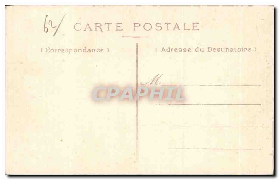 CPA Arras Le college de jeunes filles — Rückseite
