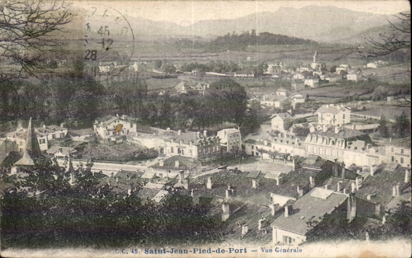 Saint-Jean-Pied-de-Port — Vue Générale — C.C. 48