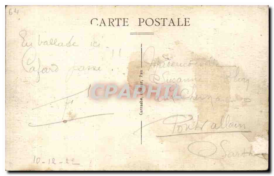 Saint-Jean-Pied-de-Port — Vue Générale — C.C. 48 — Verso