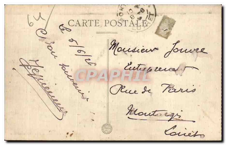 Salies-de-Béarn — La Mude (Source de Bayána) et Établissement Thermal — éditeur non identifié, n° de série non visible — Verso