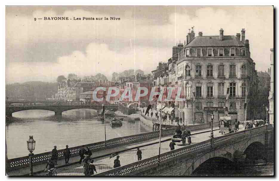 Bayonne — Les Ponts sur la Nive — CPAPHIL