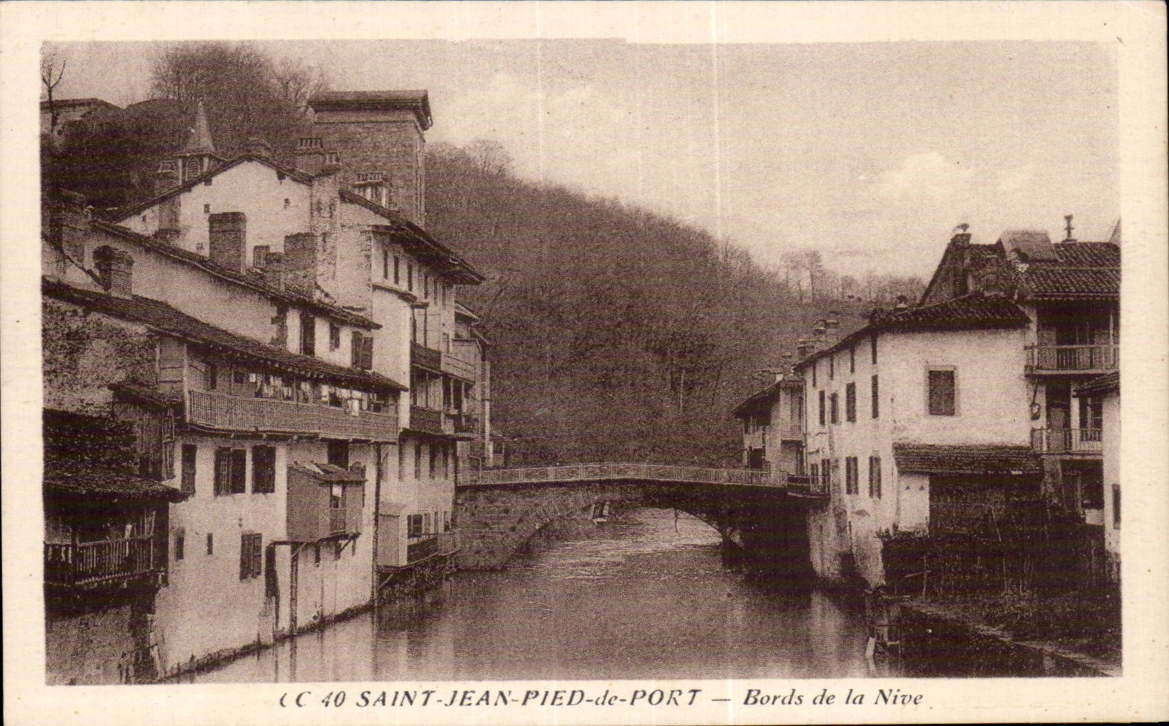 Saint-Jean-Pied-de-Port — Bords de la Nive — CC 40