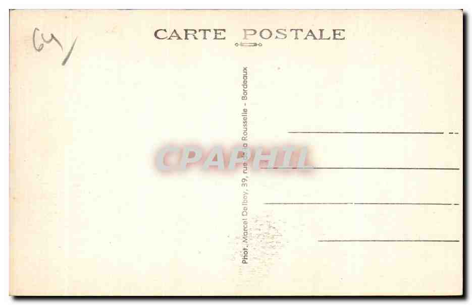 Sauveterre-de-Béarn — Chaîne des Pyrénées - Pic d'Orhy — M.D. n°44 — Reverso