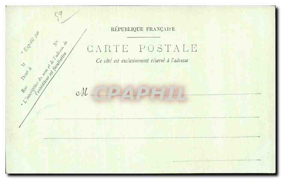 Cambrai — Martin-Martine et la Porte Monumentale — Paul Riez - LL — Rückseite