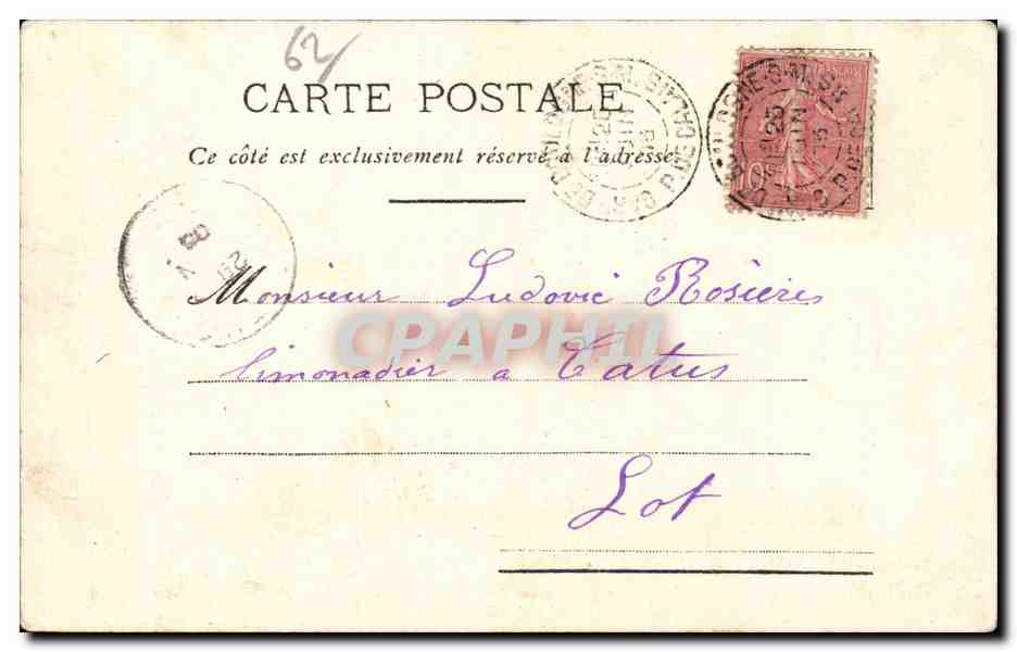 CPA Boulogne sur Mer Entree d un caboteur par gros temps Bateau — Rückseite