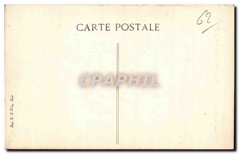CPA Arras Hotel de ville Le beffroi — Verso