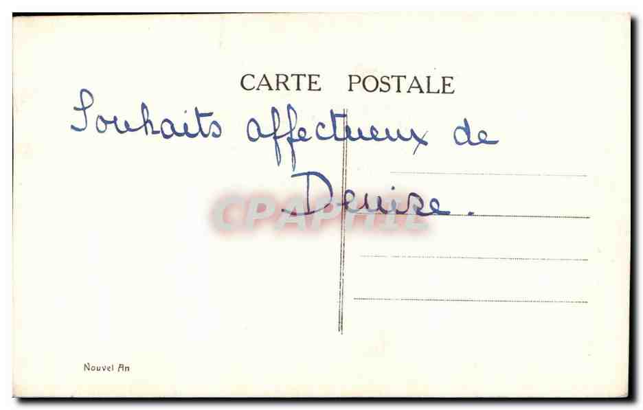 - Fleurs - Bonne Annee - Happy New Year - CPA  — Back
