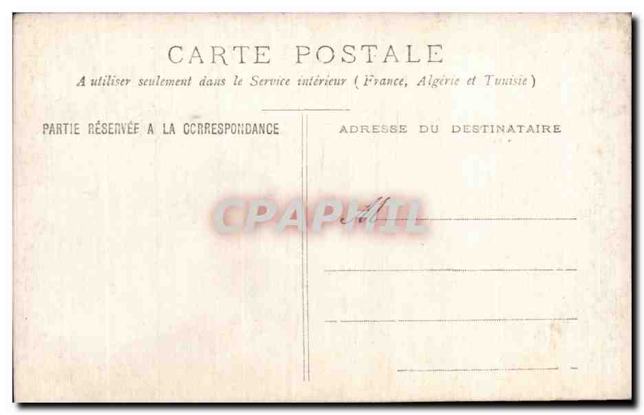 Fleurs Jardin - Garden - CPA  — Verso