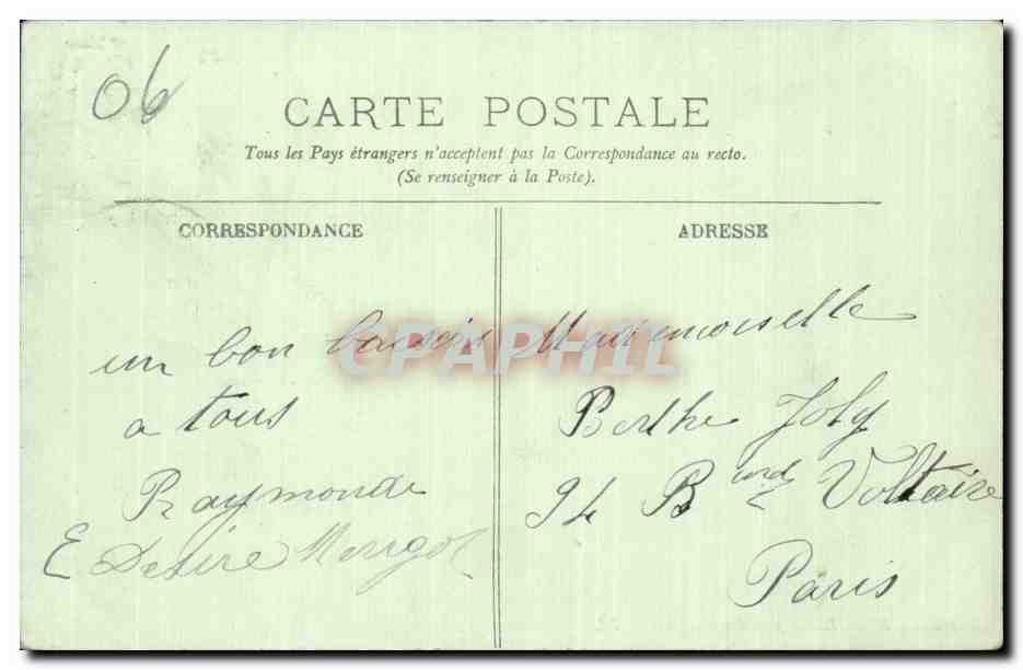 Beaulieu - pres des Moulins - CPA  — Verso