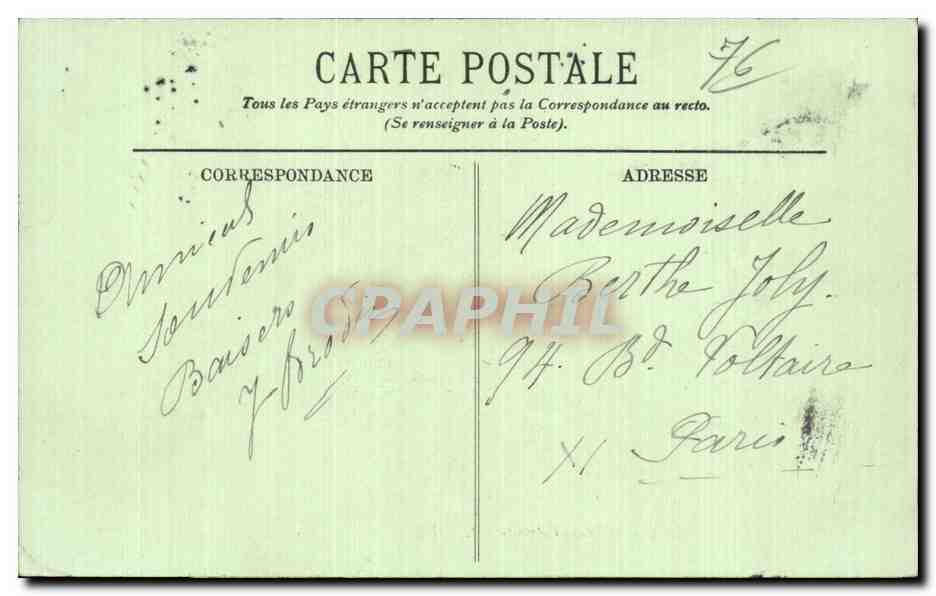 Dieppe - La Tamise - L Avant Port Bateau - CPA  — Verso