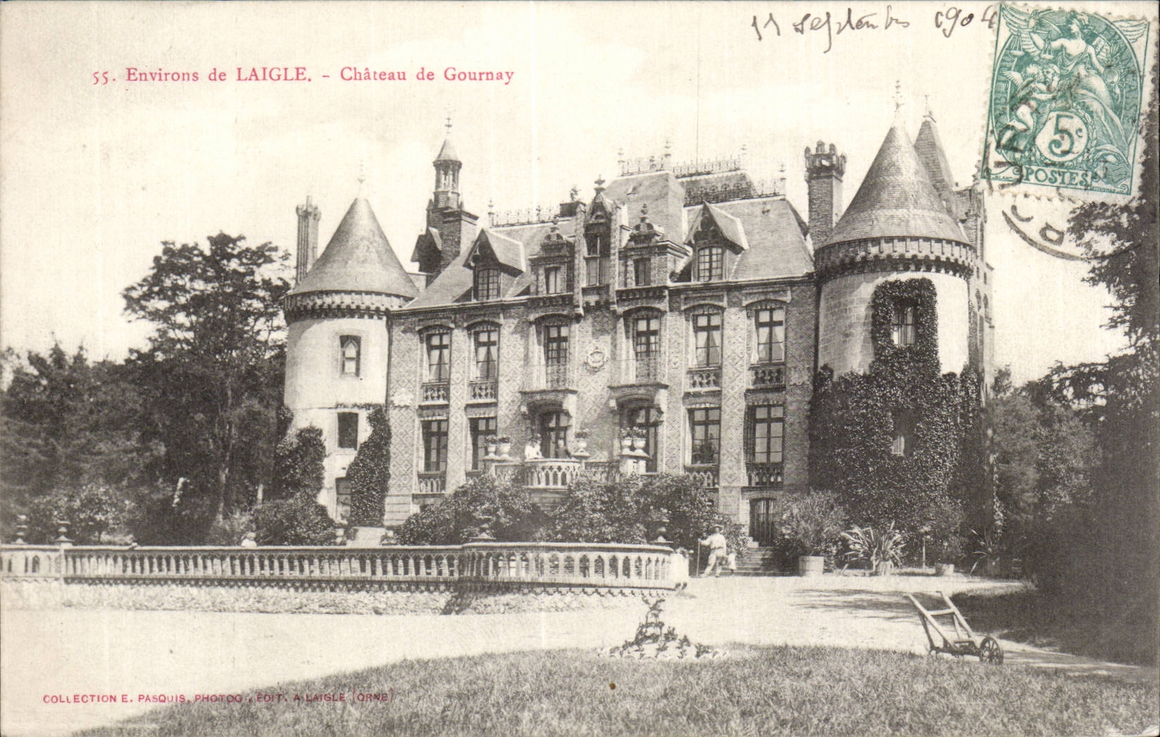 Environs de Laigle - Chateau de Gournay - CPA 