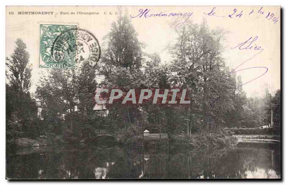 Montmorency - Parc de l Orangerie - CPA 