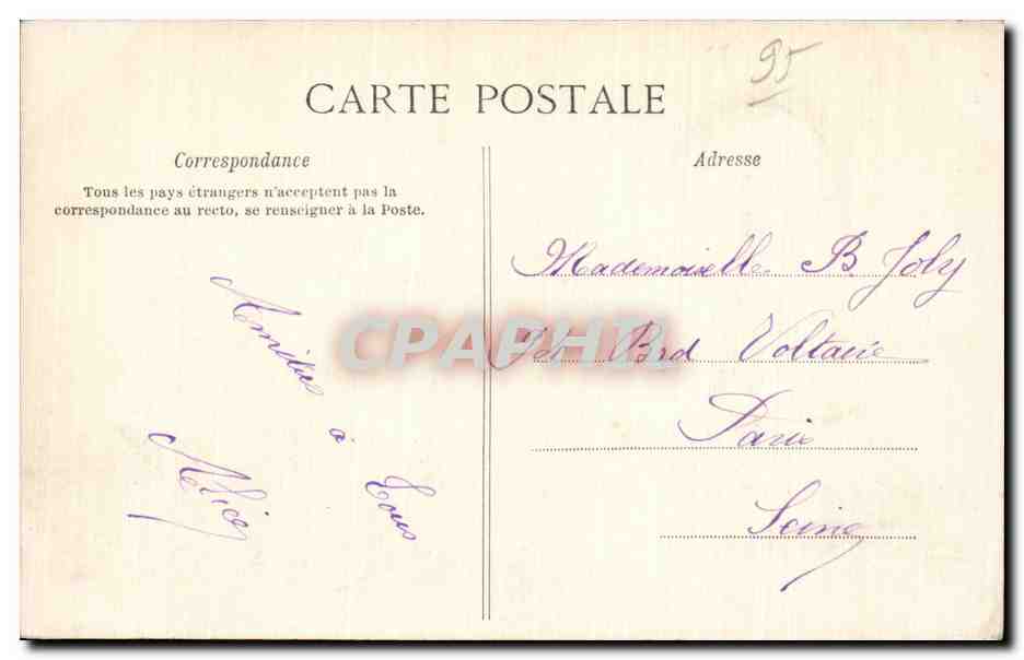 Montmorency - Parc de l Orangerie - CPA  — Back