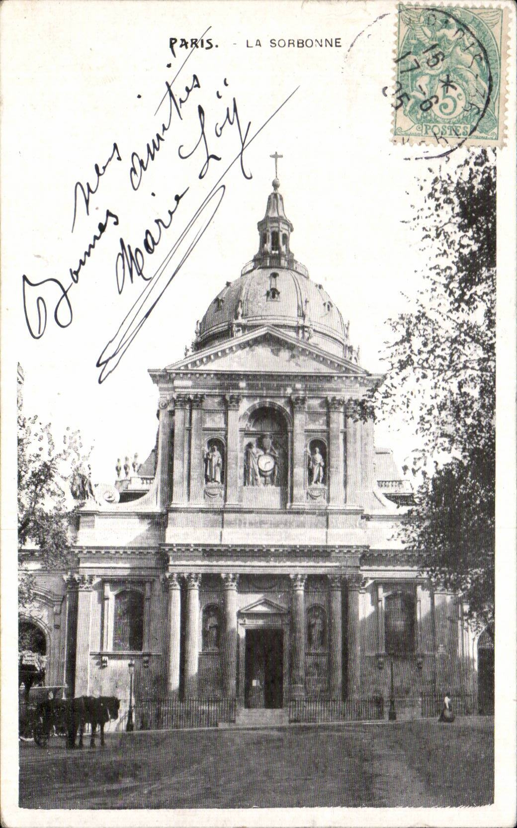 Paris - 5 - La Sorbonne - CPA 