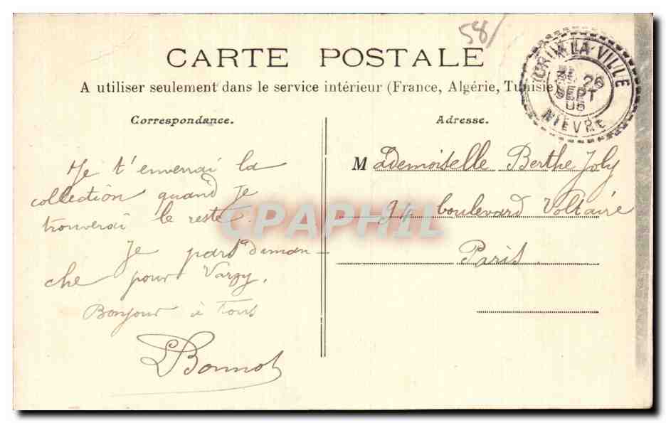 Le Pertuis de Vaux — Le Morvand pittoresque — I. LE MORVAND PITTORESQUE. — Verso