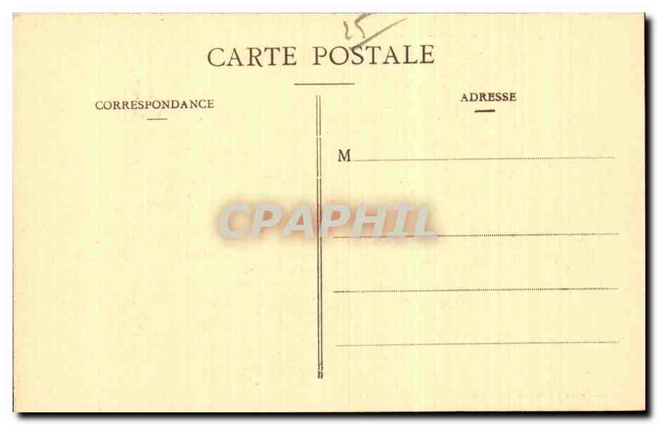 Besancon les Bains - Bords du Doubs sous Chaudannc - CPA  — Rückseite