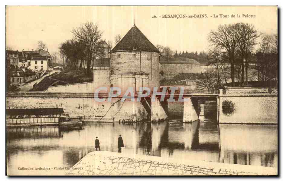 Besançon-les-Bains - La Tour de la Pelotte — Collection Artistique - Chiché Ch. Leroux, n°26