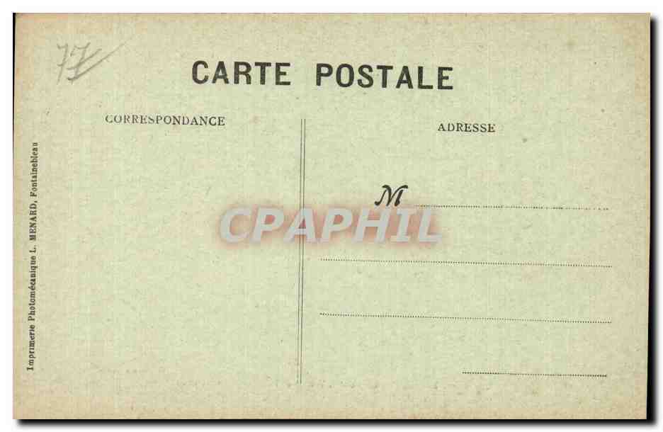 Montereau - Le Pont d Yonne et l Eglise Notre Dame - CPA  — Rückseite