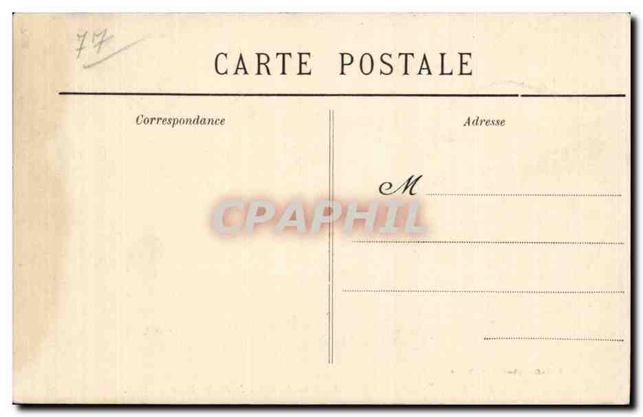 Montigny - Route conduisant a la plaine verte - CPA  — Rückseite