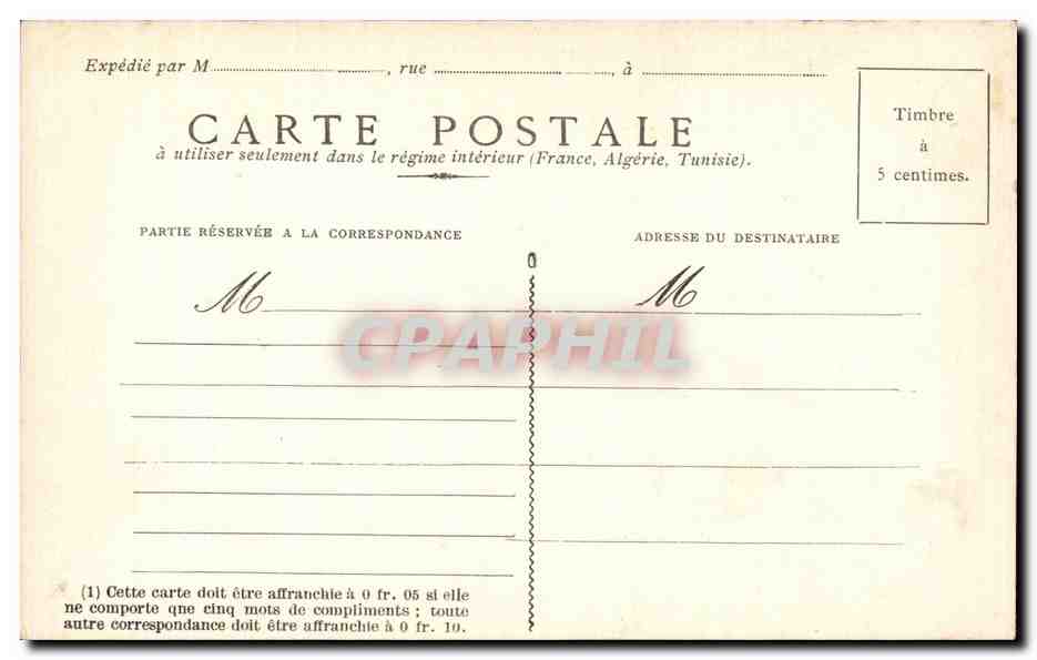 Fleurs - Epine vinette - CPA  — Back