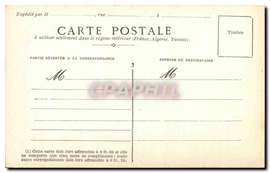 Fleurs - Eglantine - CPA  — Verso