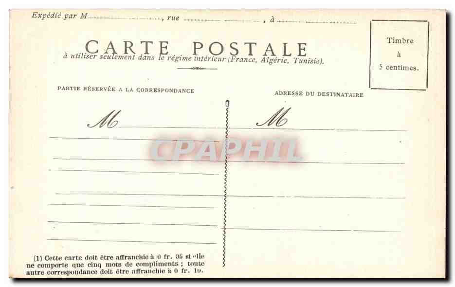 Fleurs Soleil - Sun - CPA  — Verso