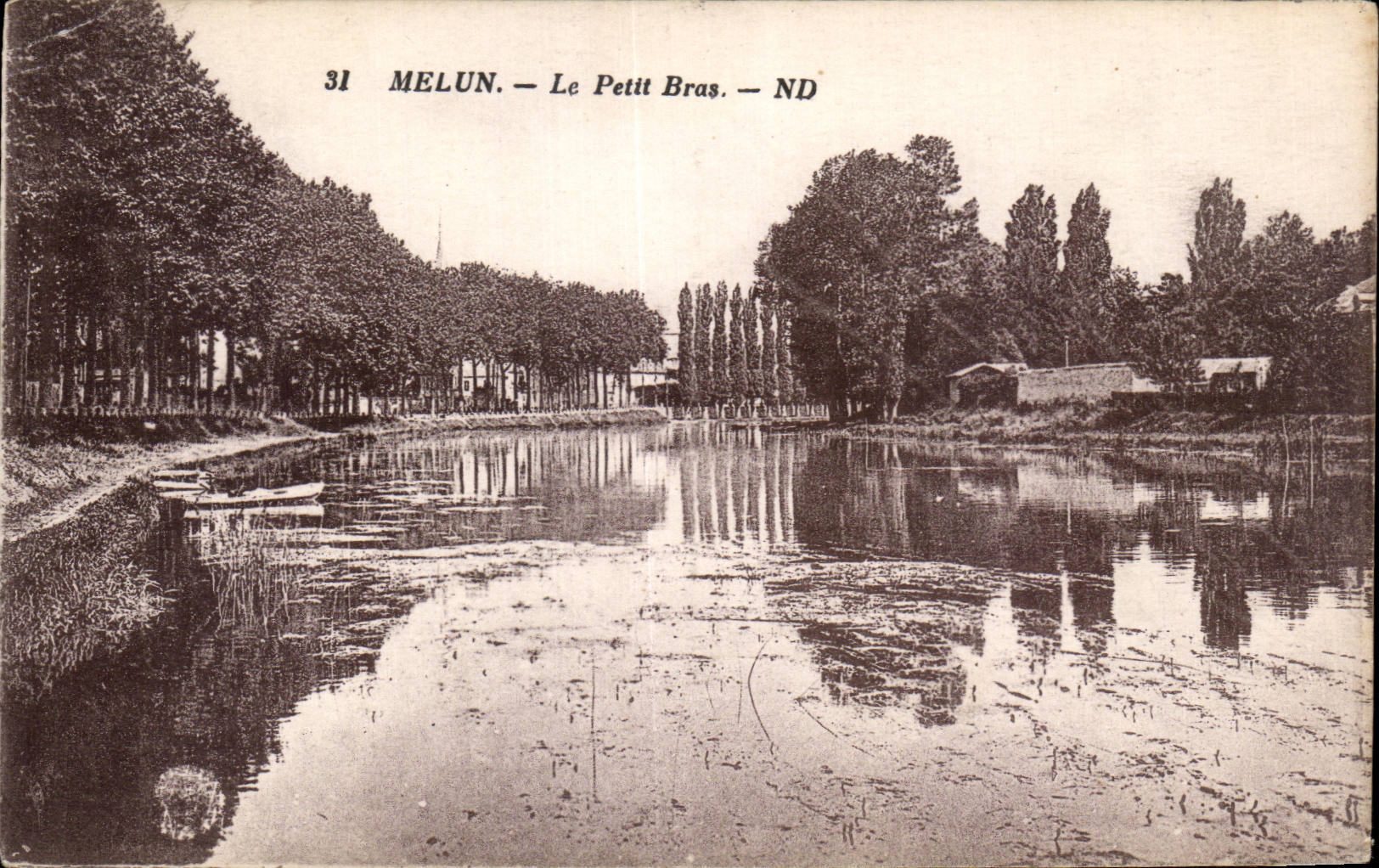 Melun - Le Petit Bras - CPA 