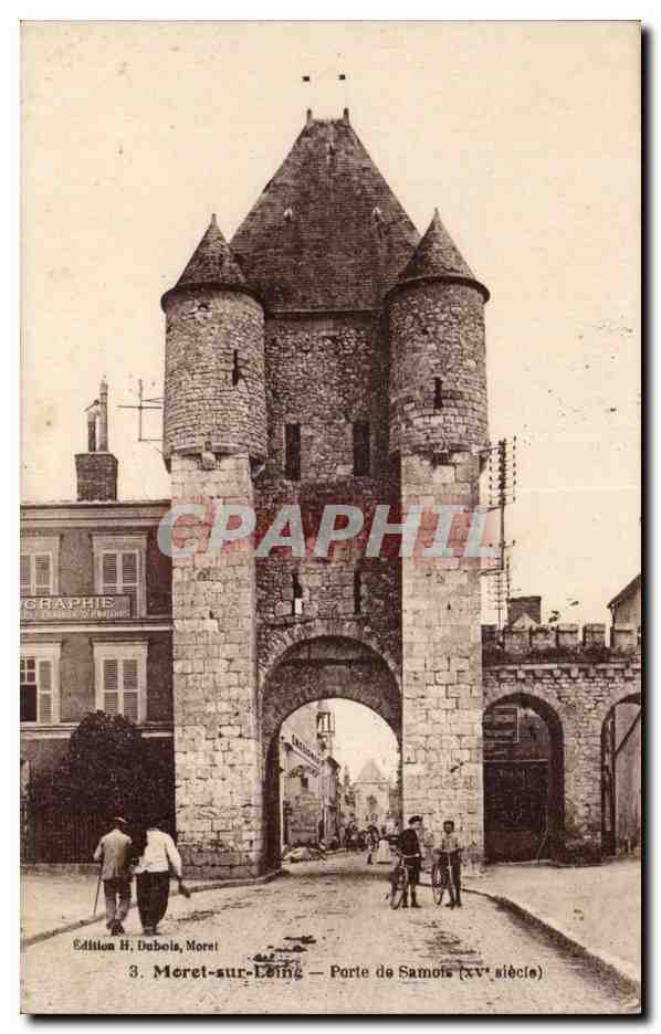 Moret sur Loing - Porte de Samois - CPA 