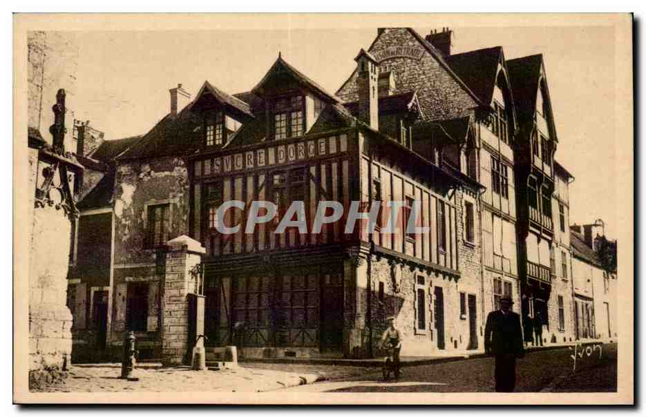 Moret - Vieilles Maisons en Bois - Yvon - CPA 