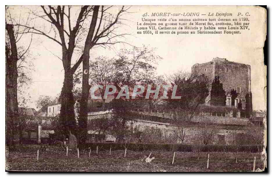 Moret-sur-Loing — Le Donjon — P.C. n°45