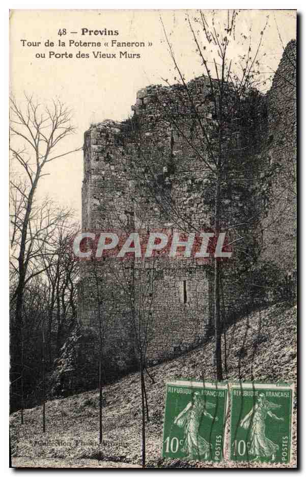 Previns — Tour de la Poterne « Faneron » ou Porte des Vieux Murs — Publication Flach & Dufour