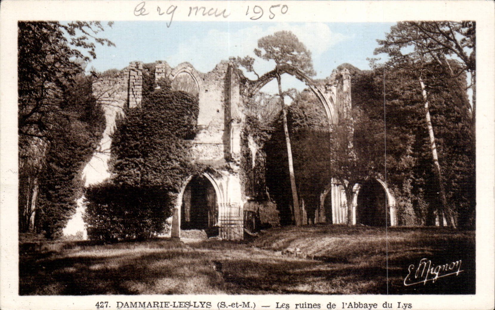 Dammarie les Lys - Les Ruines de l Abbaye - CPA 