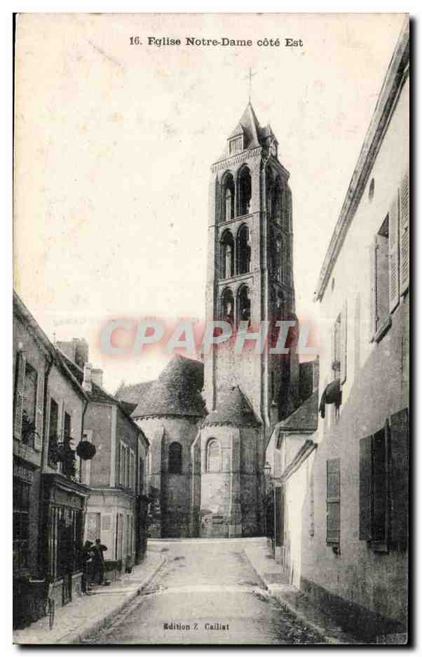 Église Notre-Dame côté Est — Calilat — Édition Z. Calilat