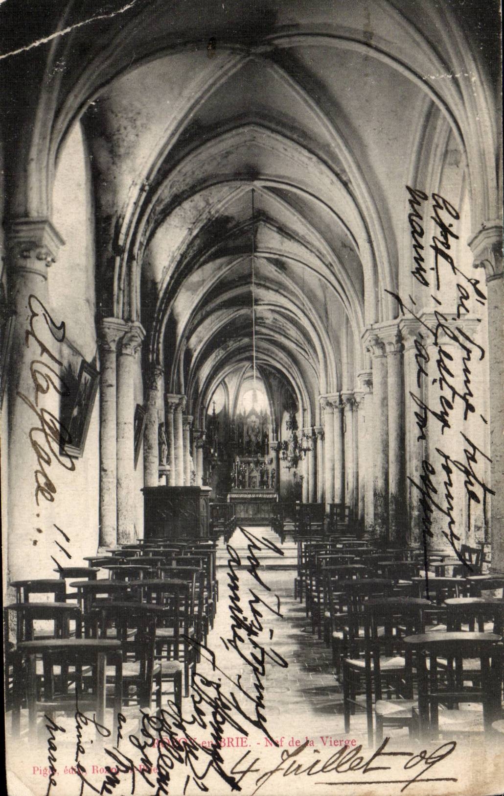 Rozay en Brie - L Eglise - CPA 