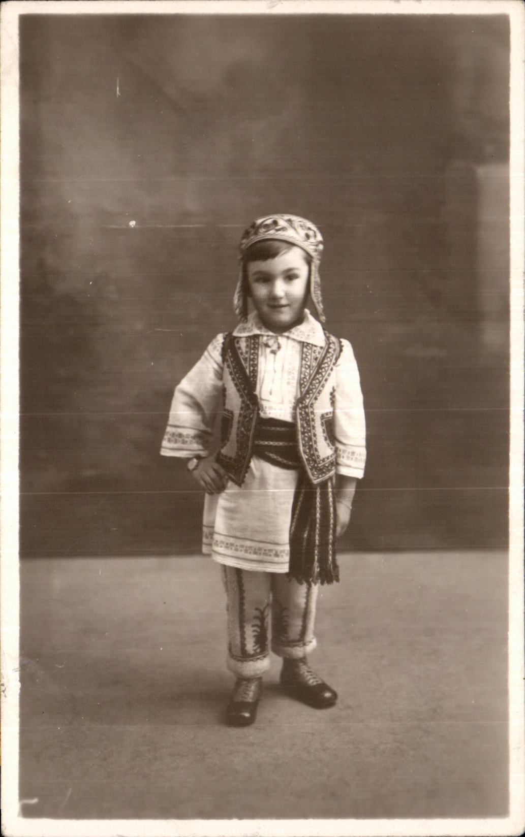 CARTE PHOTO Enfant Garcon 