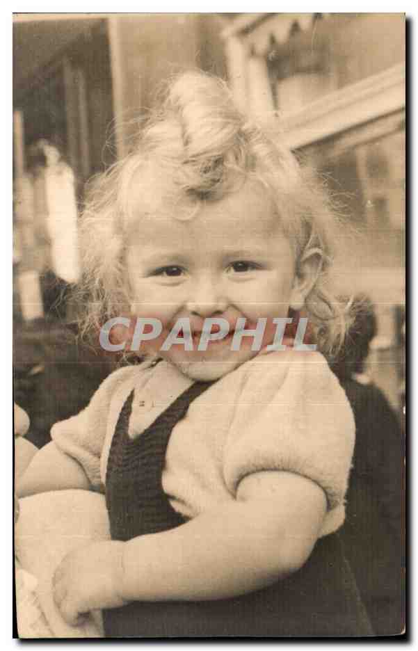 CARTE PHOTO Enfant Marseille