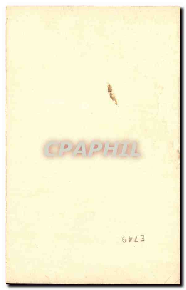 CARTE PHOTO Enfant en communiante — Rückseite