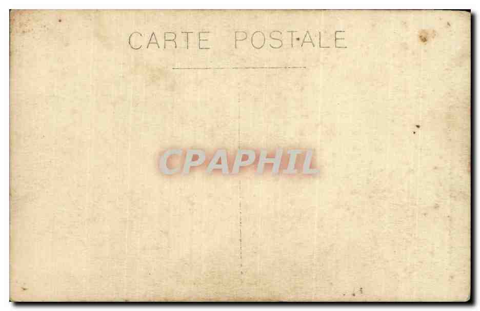 CARTE PHOTO Enfant Bebe et grand mere — Rückseite