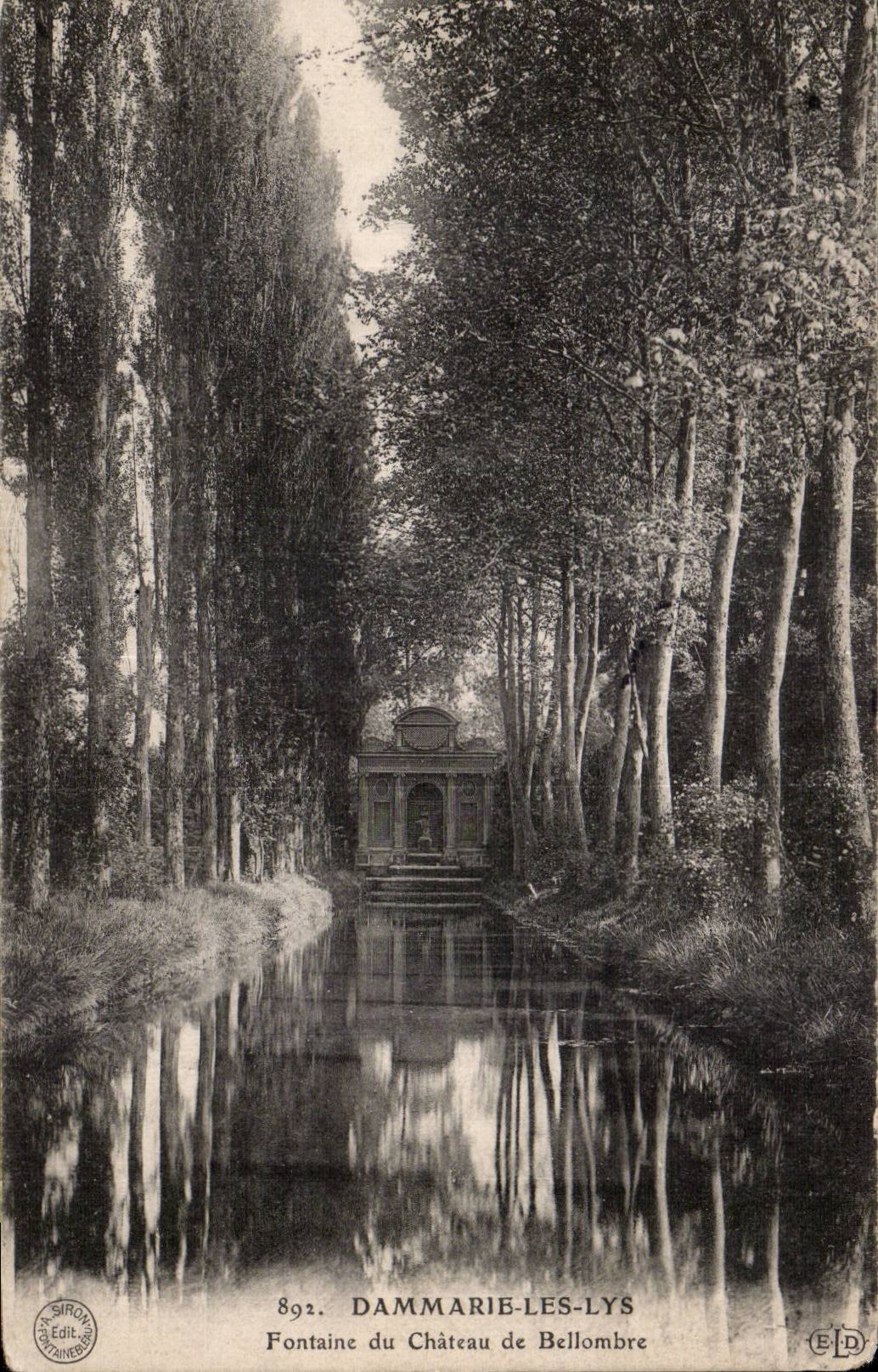 Dammarie les Lys - Fontaine du Chateau de Bellombre - CPA 