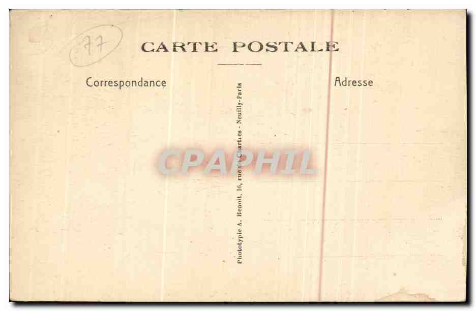 Samois sur Seine - Maison de Retraite - CPA  — Rückseite