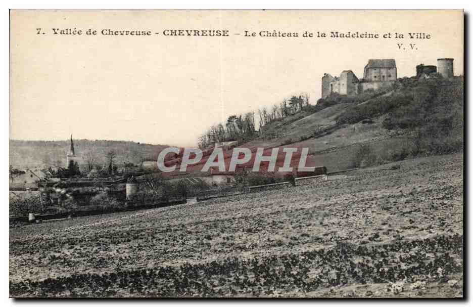 Vallee de Chevreuse - Le Chateau de la Madeleine - CPA 
